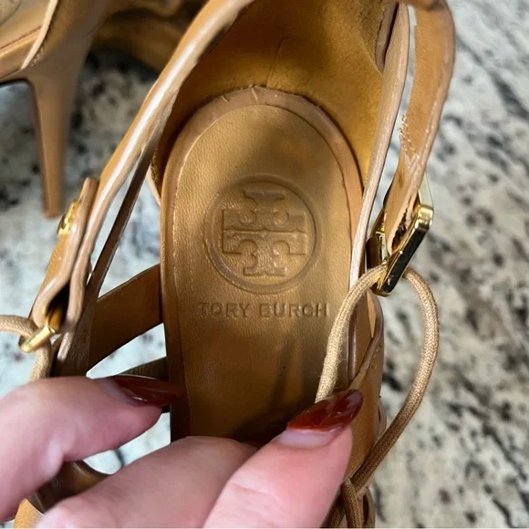 Tory Burch Gladiator Platform Heels - Picture 3 of 11